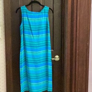 Talbots dress 8 brand new w/ Matching scarf